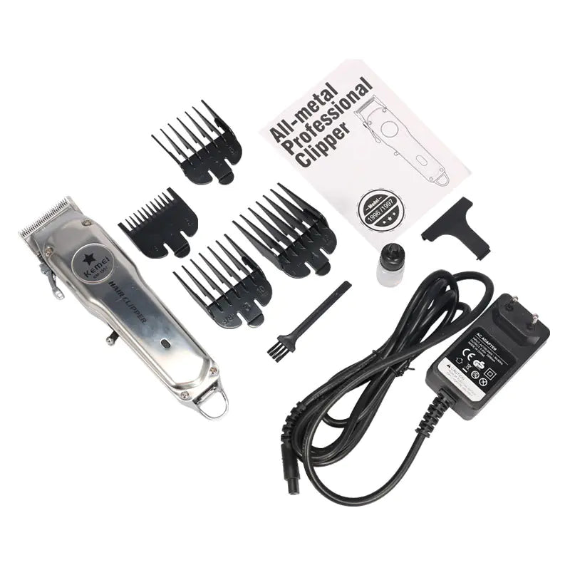 Cortadora de Pelo Eléctrica Recargable Kemei para Hombres