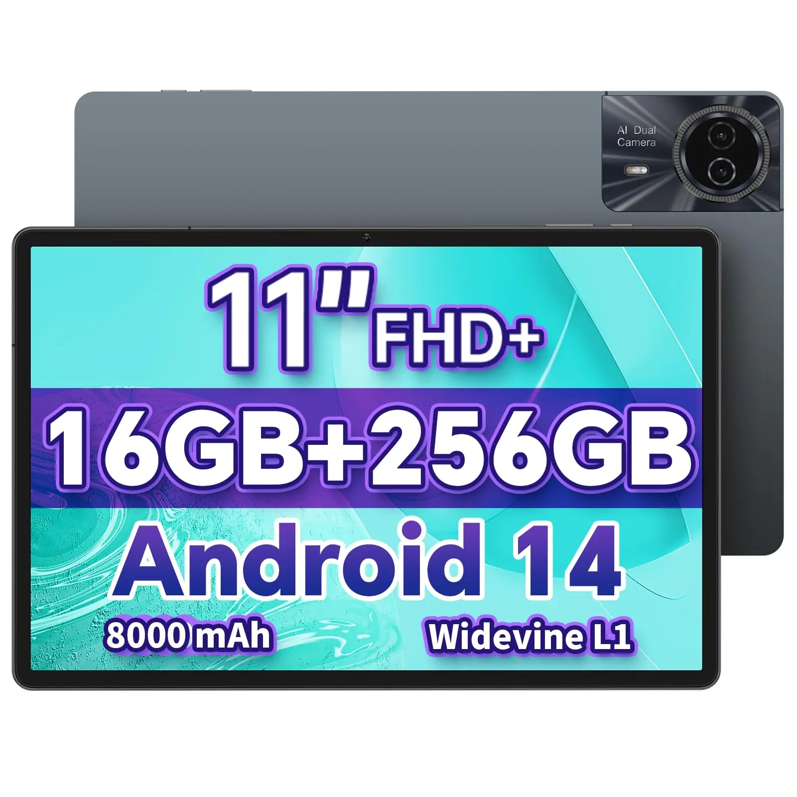 Tableta ODEA de 11 Pulgadas Android 14