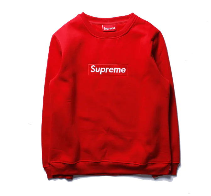 Combinación de Sudadera con Capucha y Chaqueta Supreme