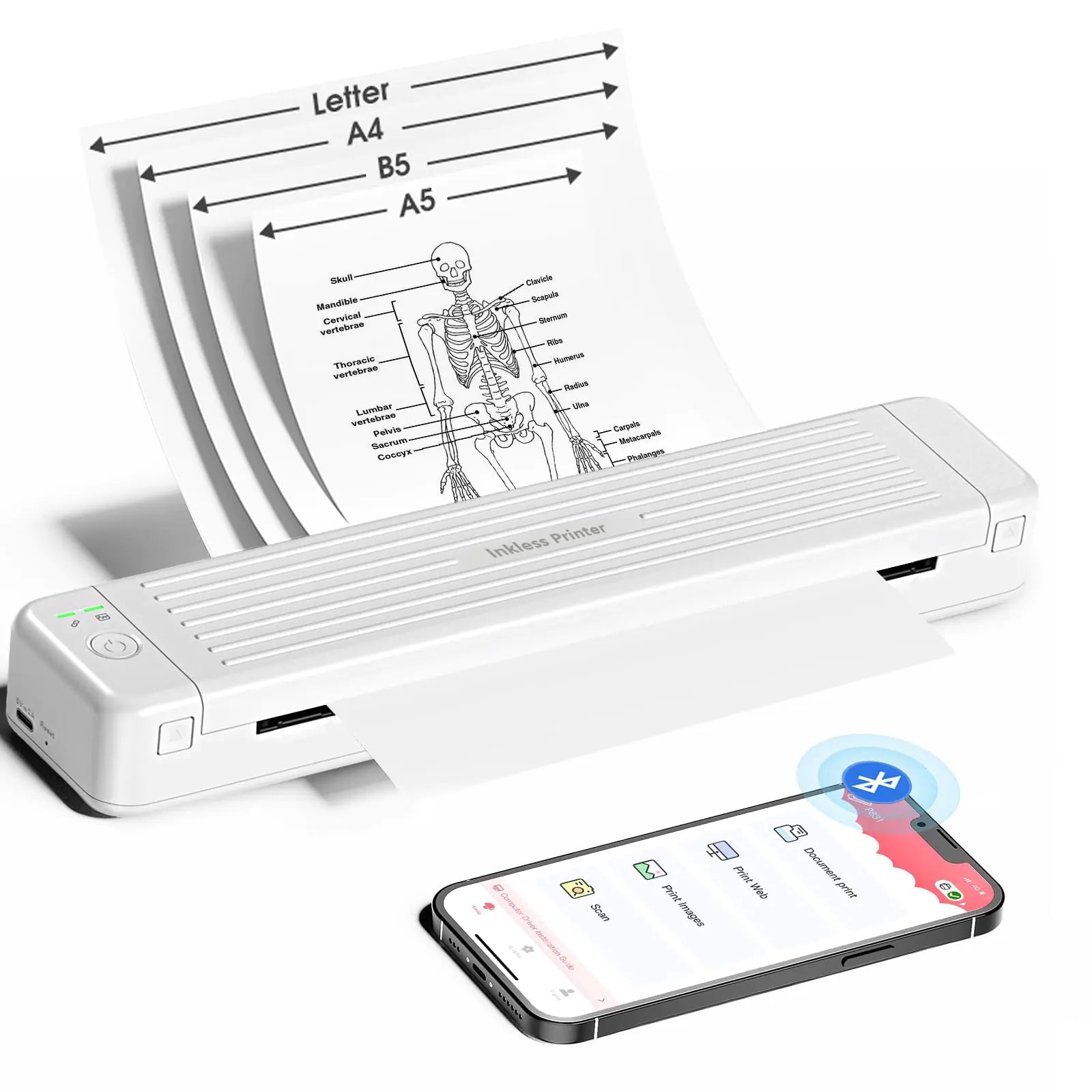 Impresora Portátil de Transferencia de Calor P831